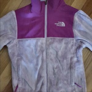 Girls north face fleece